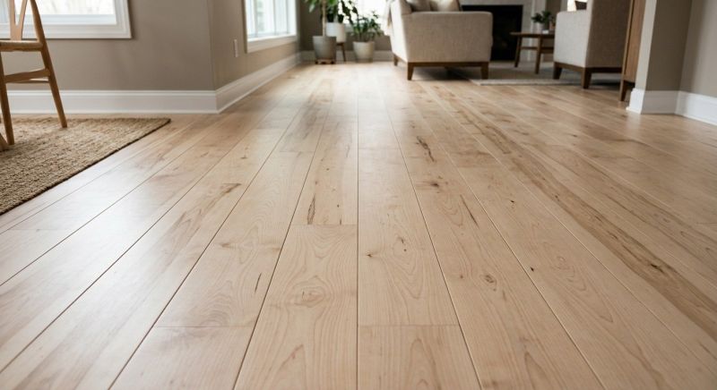 Birch Floor Installation in Ocean City, MD