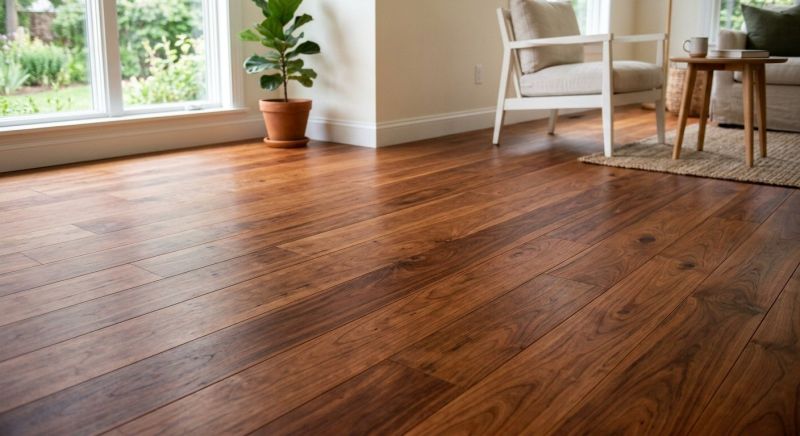 Cherry Floor Installation in Harbeson, DE