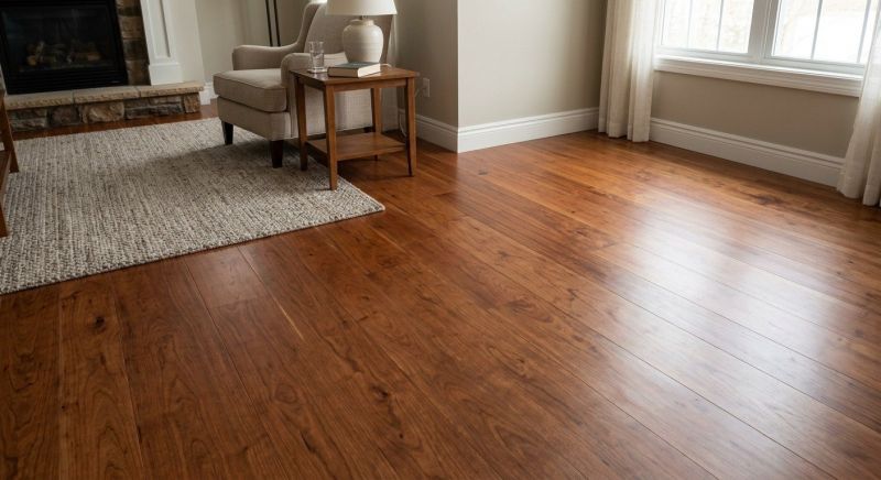 Cherry Floor Installation in Ocean City, MD