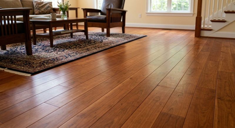 Cherry Floor Installation in Worcester County, MD