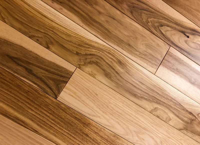 Dark Wood Floor Installation in Ocean City, MD