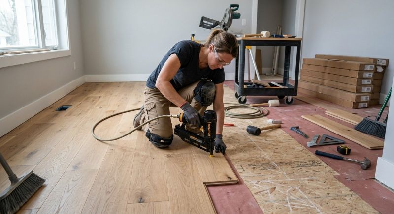 Hardwood Floor Installation in Lewes, DE