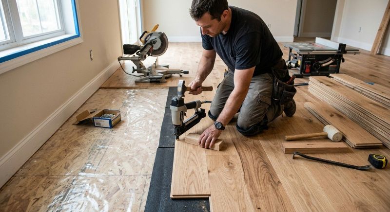 Hardwood Floor Installation in Millsboro, DE