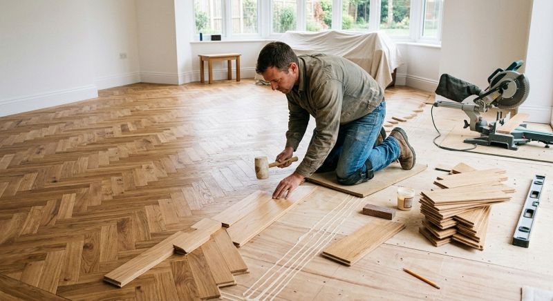 Hardwood Floor Installation in Millville, DE