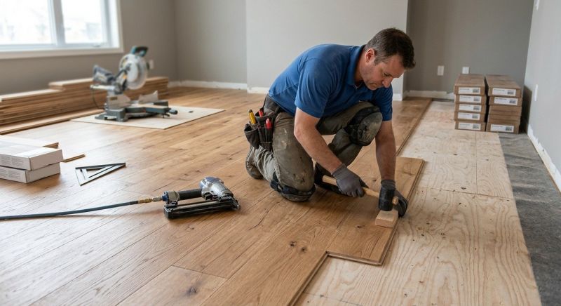 Hardwood Floor Installation in Parsonsburg, MD