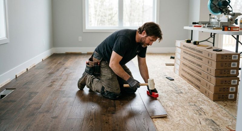 Hardwood Floor Installation in Selbyville, DE