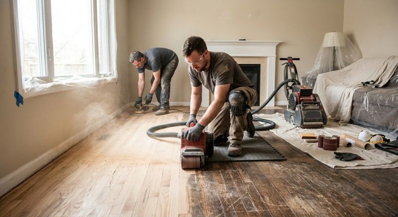 Hardwood Floor Renovation in Ocean City, MD