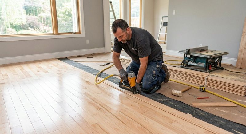 Maple Flooring Installation in Dagsboro, DE