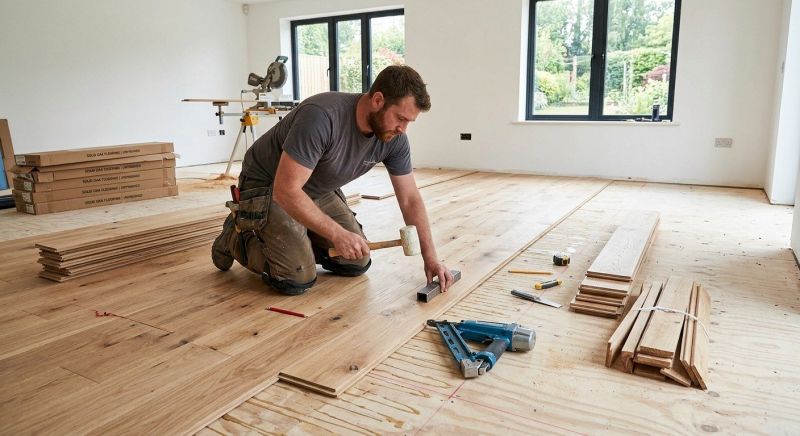 Oak Floor Installation in Fenwick Island, DE