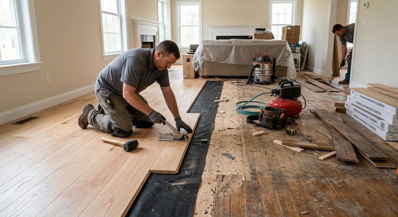 Wood Floor Replacement in Berlin, MD