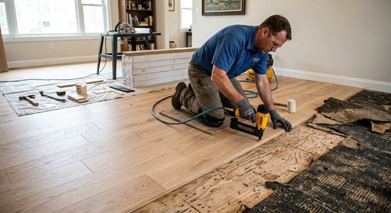 Wood Floor Replacement in Dewey Beach, DE