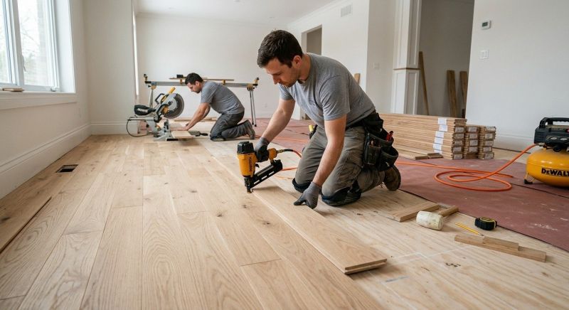 Wood Floor Replacement in Harbeson, DE