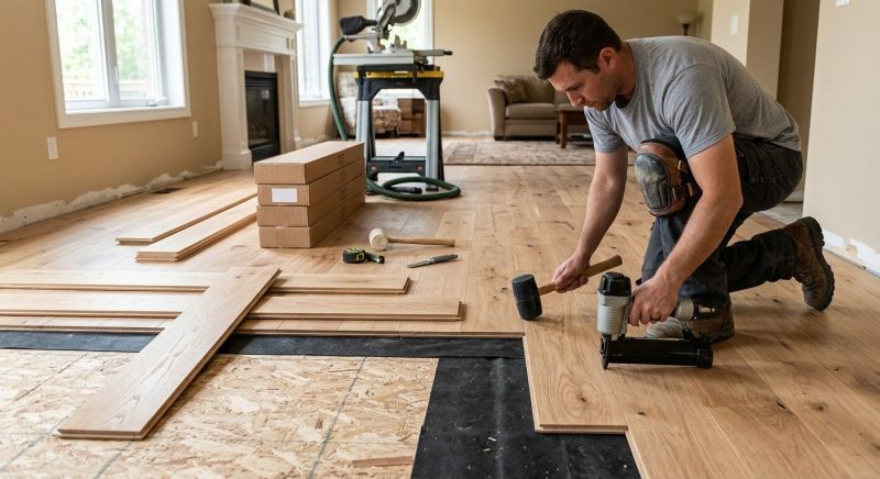 Wood Flooring Installation in Ocean City, MD